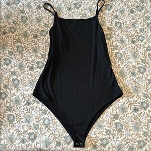 Wild Fable Black Bodysuit One Piece